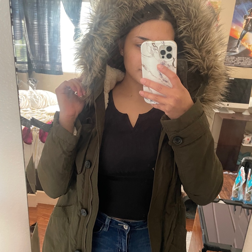 Abercrombie and Fitch parka coat